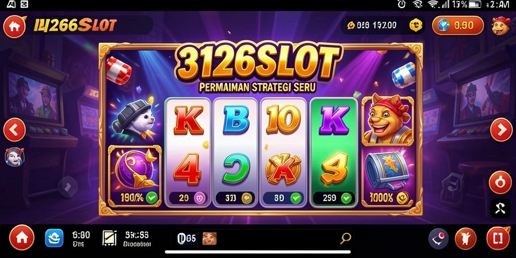 Tampilan gameplay seru dalam 3126SLOT yang memikat.