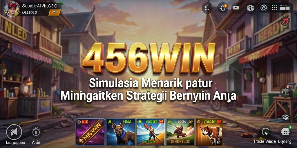 Tampilan gameplay mendalam di dalam 456WIN dengan elemen strategi.