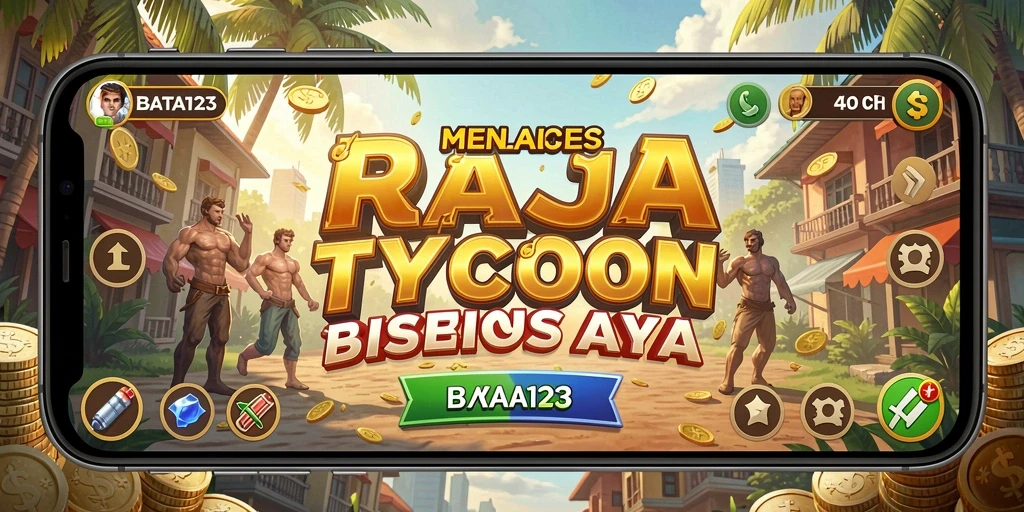Screenshot utama BATA123 menampilkan pemain yang sibuk membangun bisnis mereka.