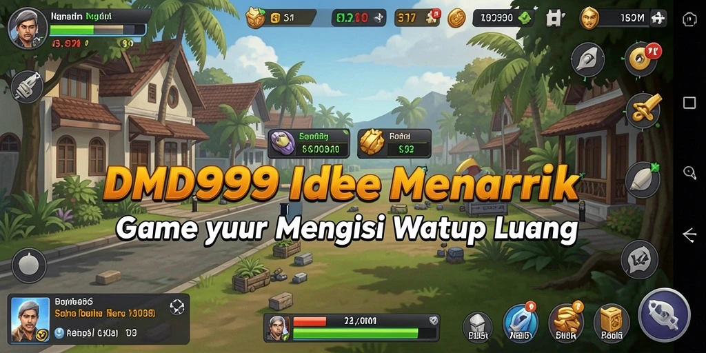 Tampilan gameplay yang seru dalam DMD999 dengan mekanisme Idle yang menarik.