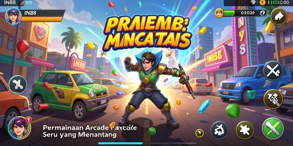 Screenshot IN88 menampilkan aksi gameplay yang seru dan menyenangkan.