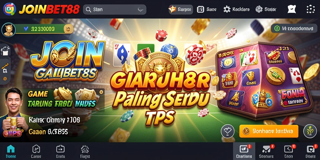 Tampilan gameplay seru di JOINBET88 dengan fitur taruhan menarik.