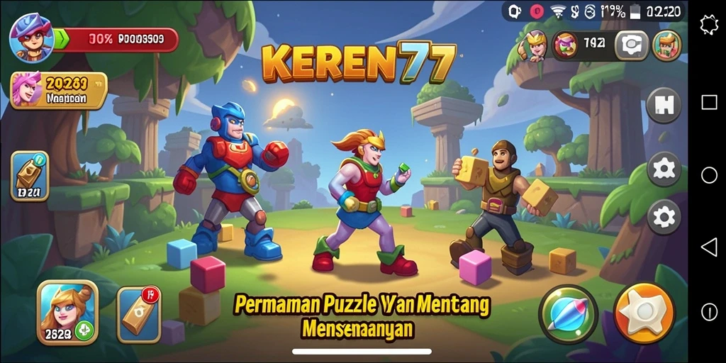 Tampilan gameplay <strong>KEREN77</strong> yang seru dan menarik perhatian.