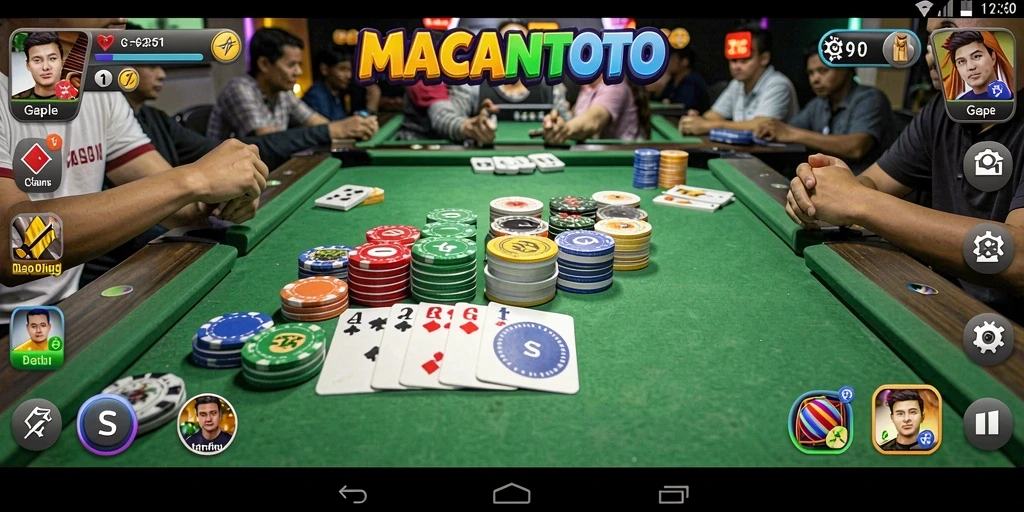 Screenshot gameplay GAPLE di MACANTOTO yang menarik dan seru.