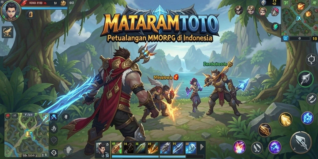 Screenshot <strong>MATARAMTOTO</strong> menampilkan petualangan epik dalam dunia MMORPG.