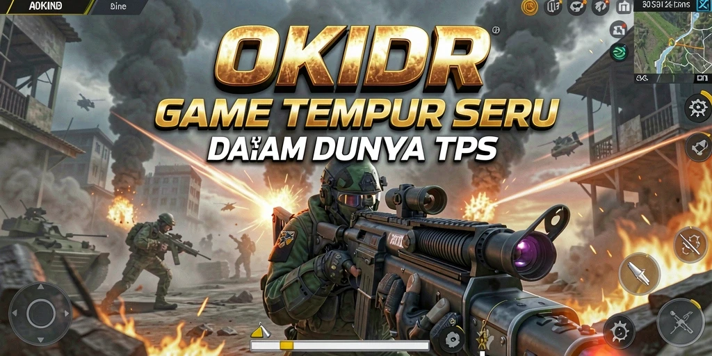 Tampilan menarik dari gameplay TPS yang penuh aksi dan strategi.