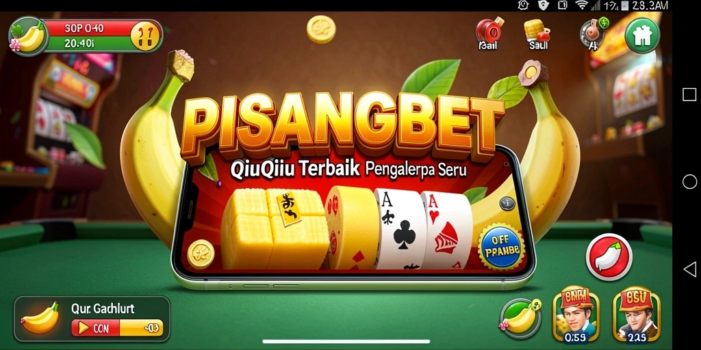 Tampilan gameplay seru PISANGBET dengan aksi QiuQiu yang menegangkan.