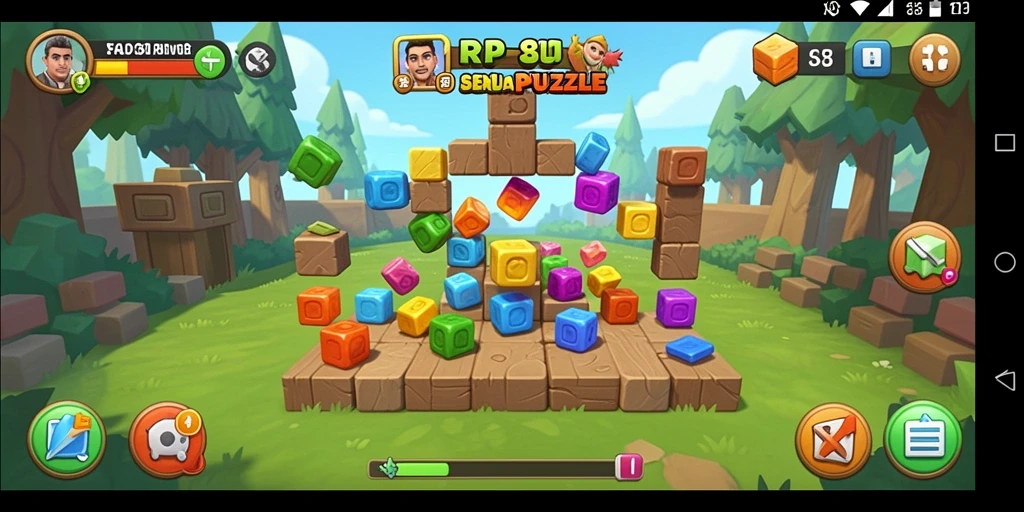 Tampilan gameplay RP8 yang menantang dan seru.