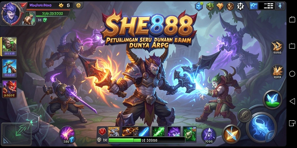 Tampilan gameplay SHE888 yang menarik dengan aksi penuh petualangan.