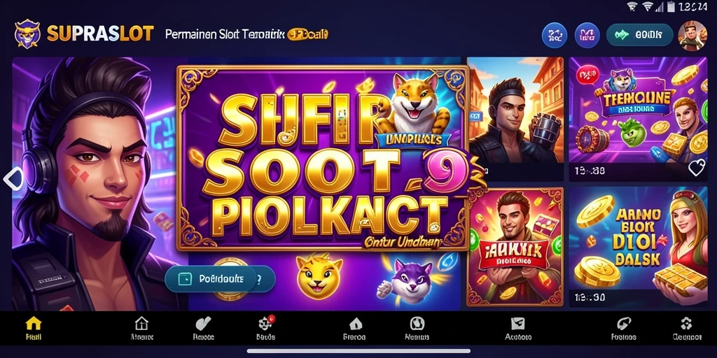 Tampilan gameplay menarik dari SUPRASLOT yang memikat.