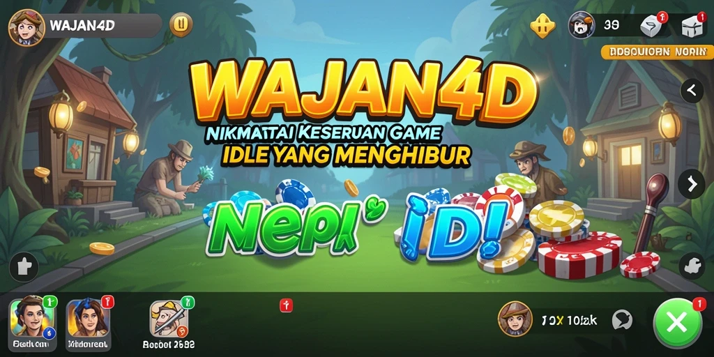 Tangkapan layar menampilkan gameplay santai dan memikat dari WAJAN4D.